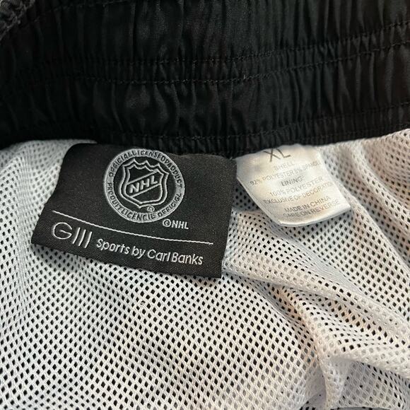 NHL Men's XL Pittsburgh Penguins Swim Trunk Mesh Lined Board Shorts - Picture 4 of 5